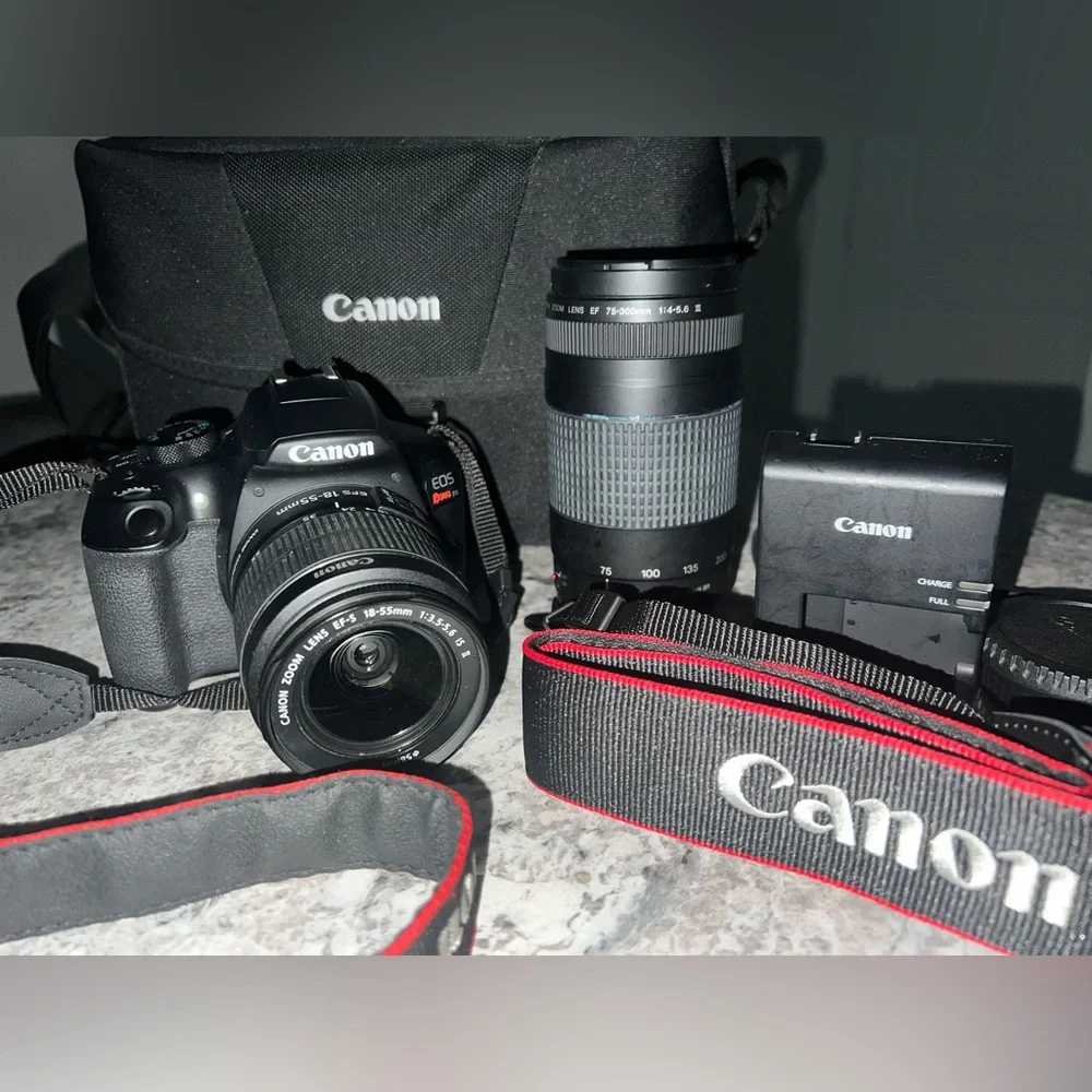 Canon EOS Rebel T6 Digital SLR Camera Kit with EF-S 18-55mm f/3.5-5.6 is II Lens